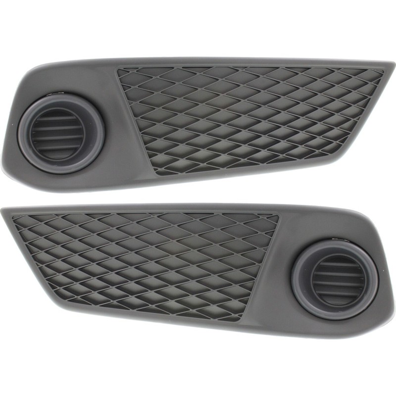 New Set of 2 Fog Light Covers Driver & Passenger Side AC1039101, AC1038101 Pair