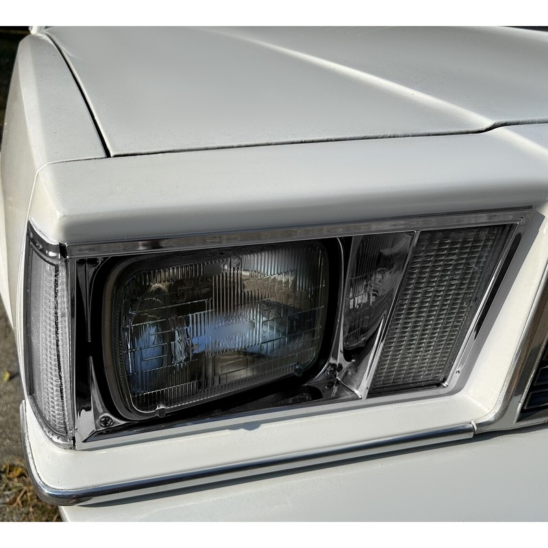 For 78-79 Malibu El Camino Caballero Chrome Headlamp Light Bezel Pair For 463532 gallery