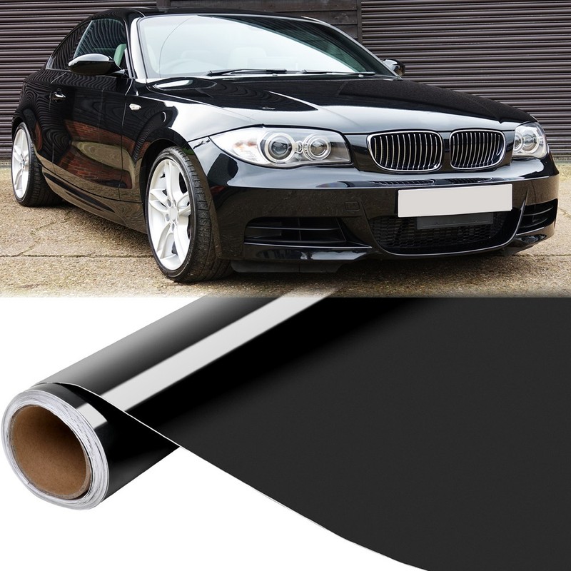Glossy Vinyl Wrap Sheet Roll Film Sticker Decal Paper For 1 Series E82 125i 135i