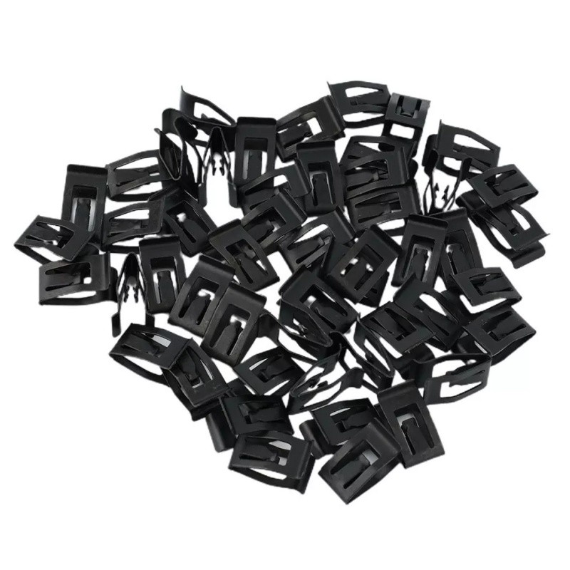 50PCS Universal Car Dashboard Retainer Metal Front Console Dash Panel Trim Clips gallery