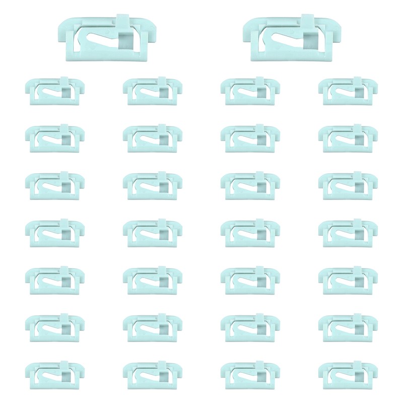 30pcs Windshield & Rear Window Trim Molding Clips Fit For 1975-1988 GM Cars gallery