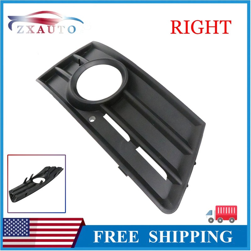 For 2009-2012 Volkswagen CC Front Bumper Fog Light Grille Passenger Right Side