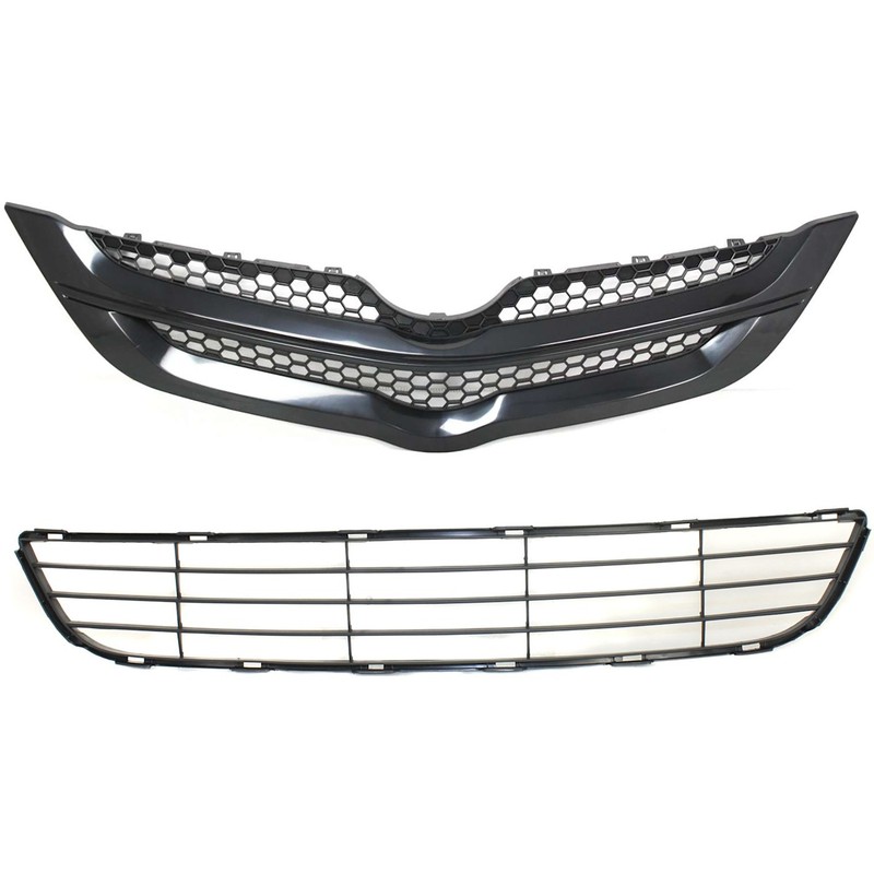 Bumper Face Bar Grilles Sedan for Toyota Yaris 2007-2008