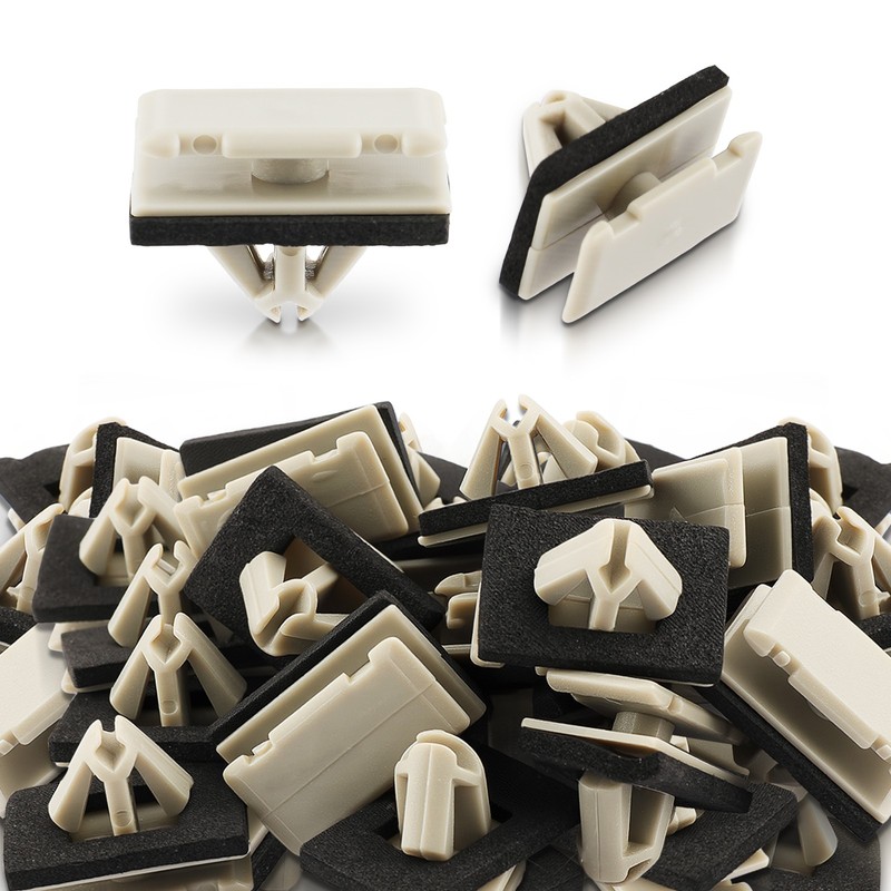20 Pcs Rocker Door Moulding Clip With Sealer Fasteners Clip For GM 11571175 gallery