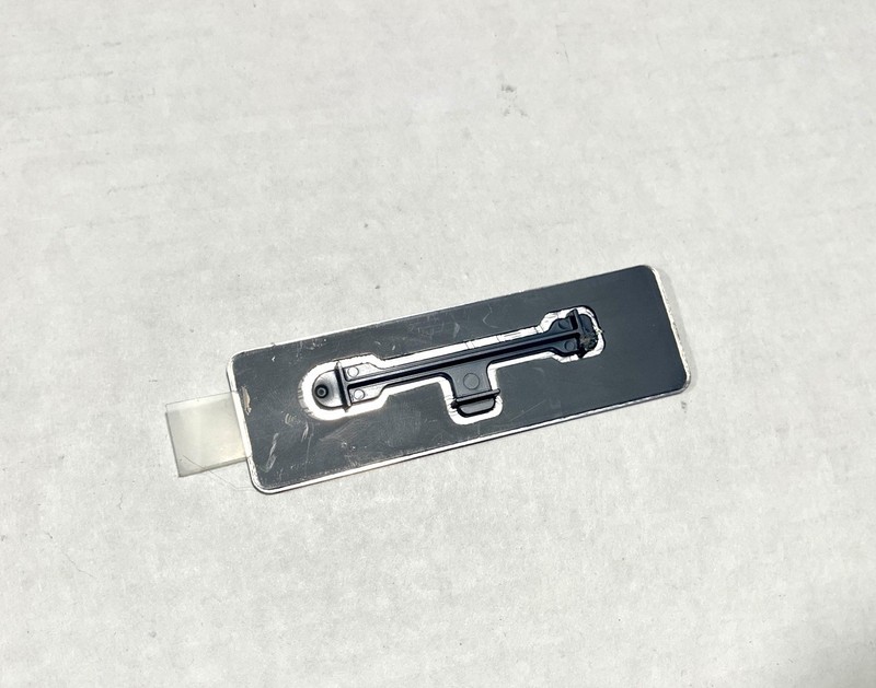 2015,2016,2017,2018,2019 CARROLL SHELBY GT350 DASH CHASSIS NUMBER PLATE - OEM gallery