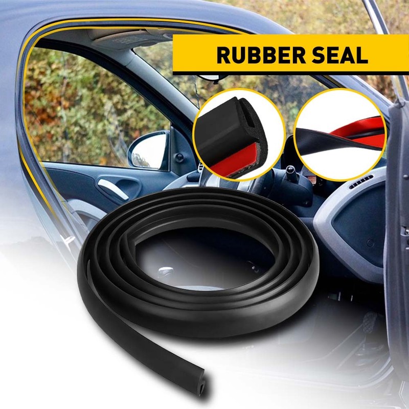 3M/10FT Car Front Rubber Rear Windshield Panel Seal Strip Sealed Moulding Trim