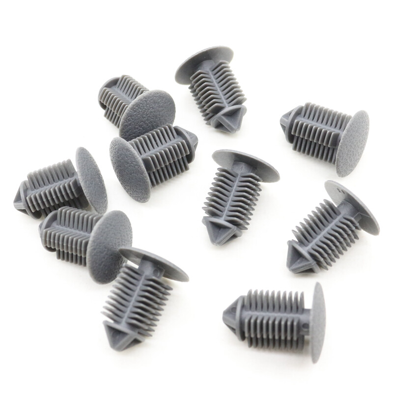 10Pcs Trim Panel Molding Clips Retainer Fastener Rivet Fit Renault 7703077107