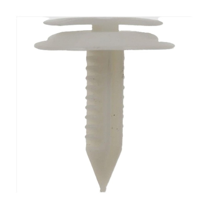 Interior Panel Retainer | Nylon Material | White | 0.313 In. Fastener Hole Size
