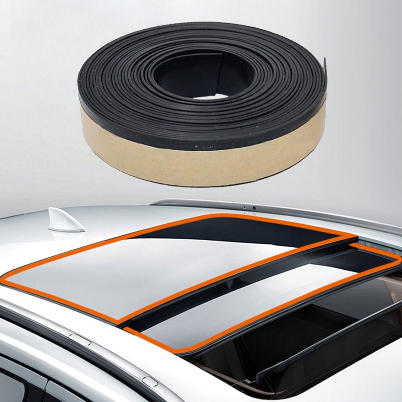 Car Window Seal Strip Waterproof Weather Strip Window Edge Sealant 20mm*1Meter gallery