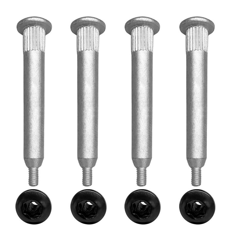 Door Hinge Pins and Bushing Nut Kit Fit M6 x 1.0 For Jeep Wrangler 2007-2018 gallery