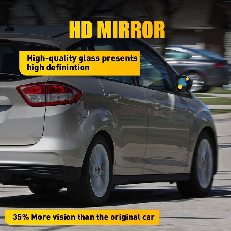 Mirror Glass Convex Passenger Side RH for 2013-2016 Ford Escape CJ5Z17K707A gallery
