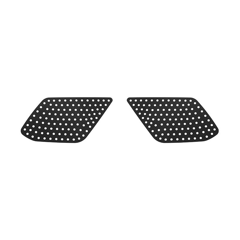 Rear Triangular Window Glass Plate Trim Decor Cover Black for 4Runner 2010+ gallery