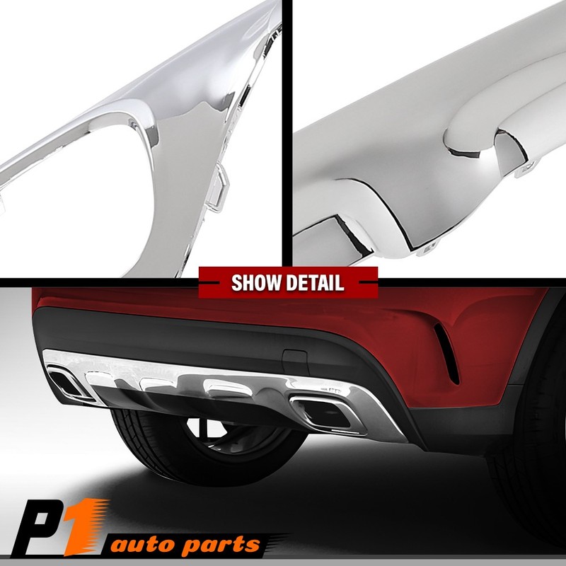 Fit For 18-20 Mercedes Benz GLA250 Rear Bumper Cover Molding Trim Lower Valance gallery