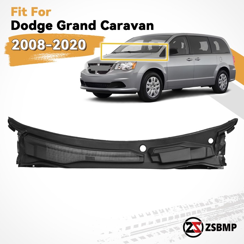 5113548AC Windshield Wiper Cowl Grille Panel For 2008-2020 Dodge Grand Caravan