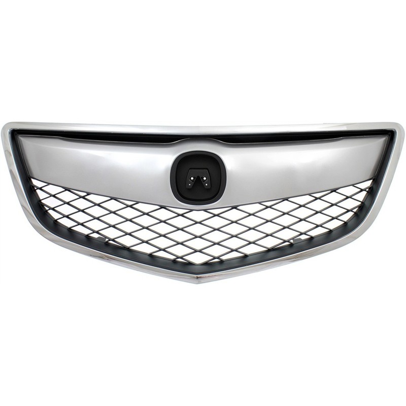 Front Bumper Grille Mesh Grill For 2013 2014 2015 Acura RDX Chrome Shell 13 15