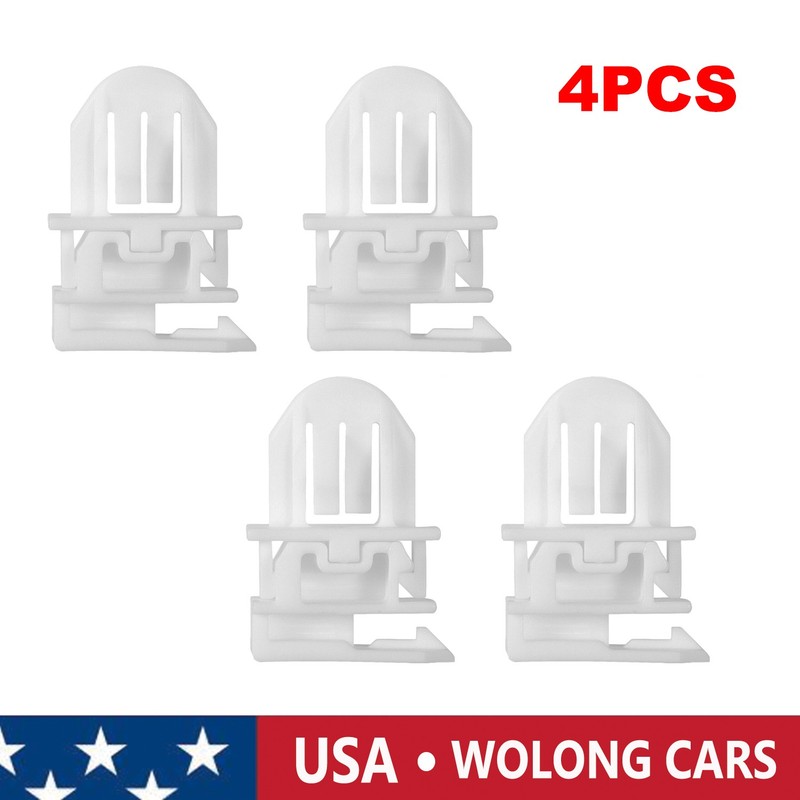 4Pcs Grille Assembly Clip Fit for 2006-2010 Hummer H3 / 2009-2010 H3T 11561829