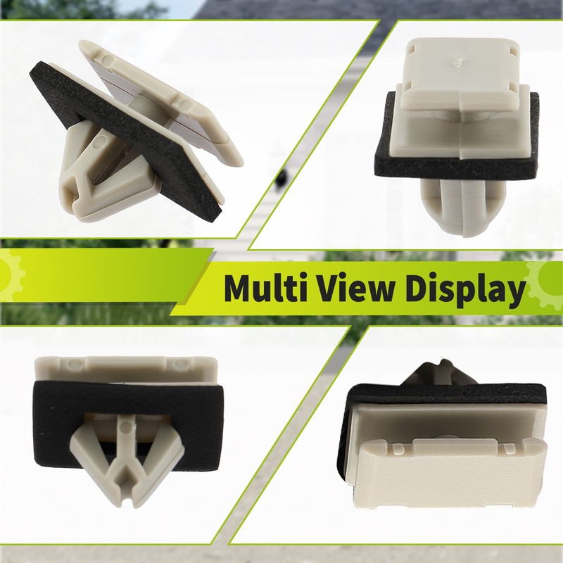 20 Pcs Rocker Door Moulding Clip With Sealer Fasteners Clip For GM 11571175 gallery