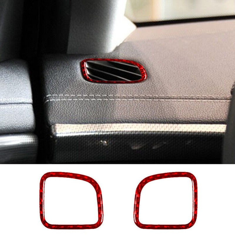 31PCS NEW Real Red Carbon Fiber Whole Interior Trim Set For Cadillac CTS 2008-13 gallery