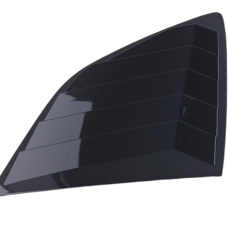 Side Window Louvers ABS Privacy Panel for Honda CR-V 2023-2024 Gloss Black gallery
