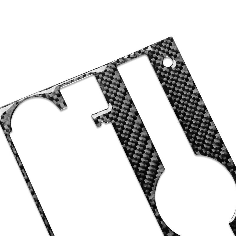 Carbon Fiber Center Console Panel Set Trim For Silverado Sierra Tahoe 2007-13 gallery