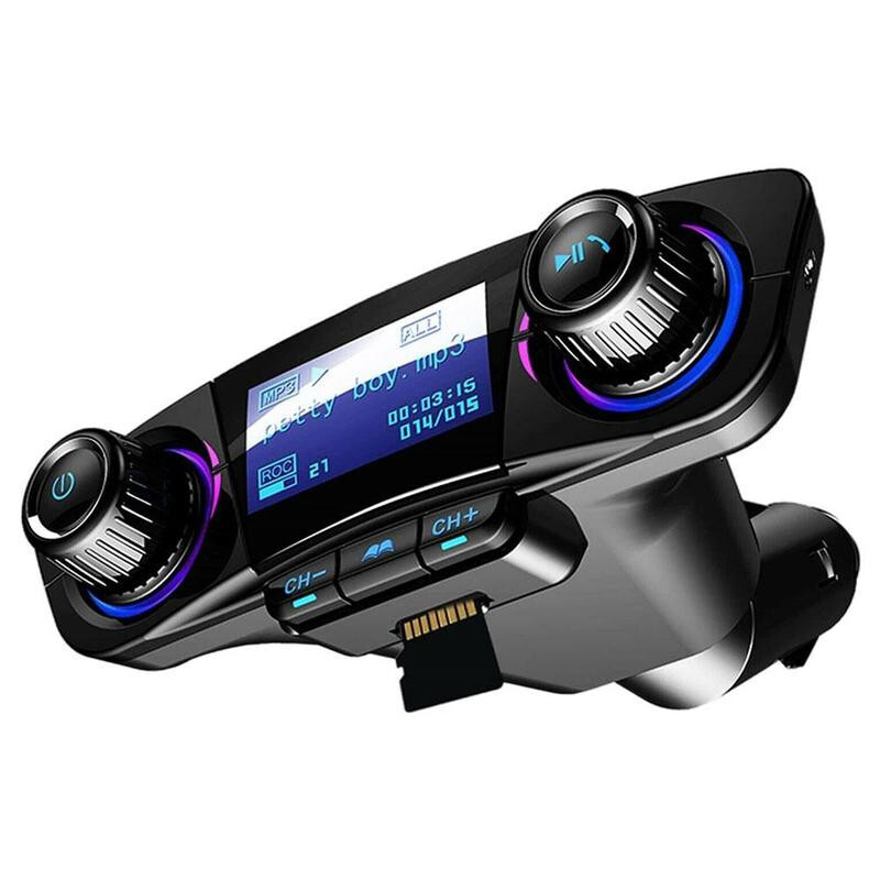 Bluetooth Car Kit MP3 Player FM Transmitter Wireless Radio Adapter USB Charger