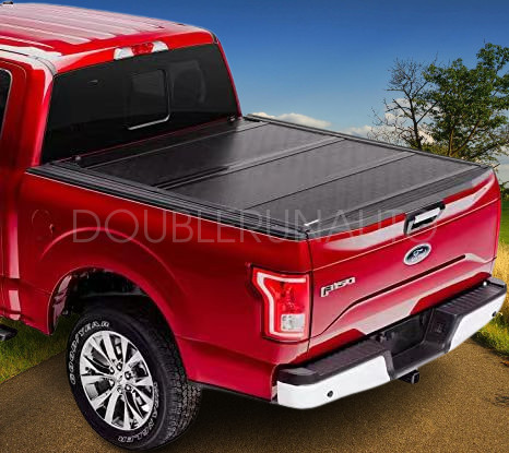 6.75ft Hard Tri-Fold Truck Bed Tonneau Cover For 99-24 Ford F250 F350 Superduty