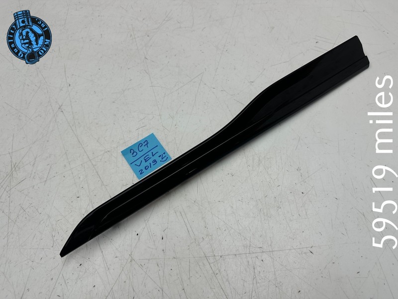 2018-2026 LAND RANGE ROVER VELAR FRONT LEFT DRIVER DOOR MOLDING TRIM (BLACK) OEM gallery