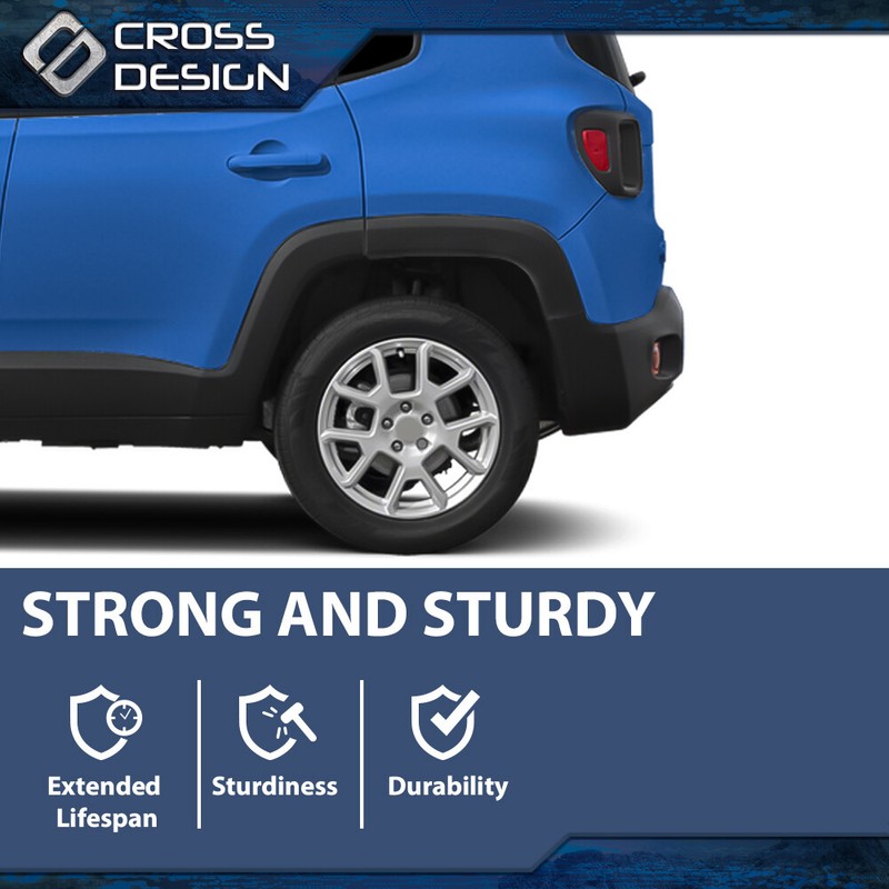 Fits 2015-2023 Jeep Renegade Wheel Fender Flare Molding Trim Rear Left Side gallery