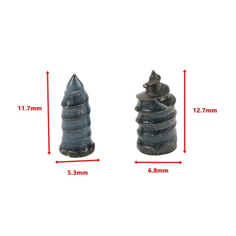 Heavy Duty Tyre Puncture Repair Kit 40 Pieces Vacuum Tire Screw Nails for Cars gallery