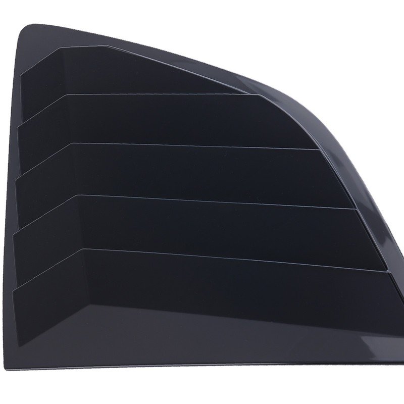 Side Window Louvers ABS Privacy Panel for Honda CR-V 2023-2024 Gloss Black gallery