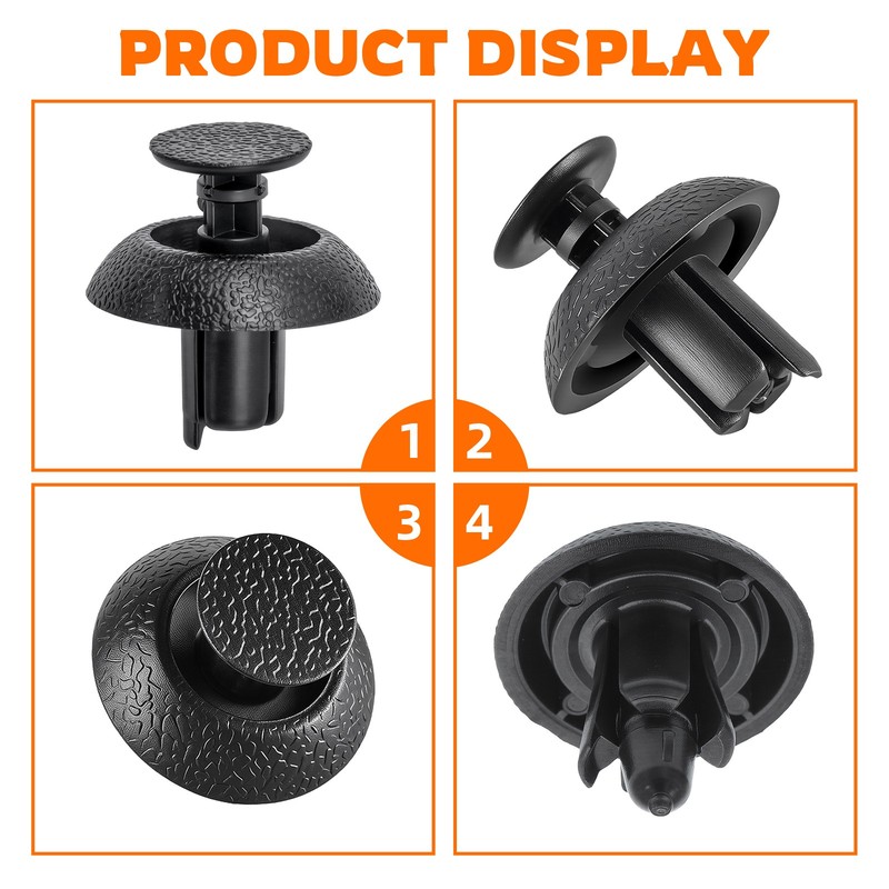 100PCS Engine Cover Clips Grille Bumper Retainer For Lexus Toyota 90467-07211 gallery