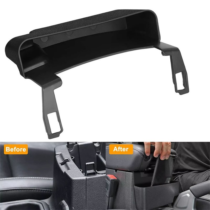 Fit 2018-2020 Jeep Wrangler JL JLU Car Box Front Center Console Armrest Storage
