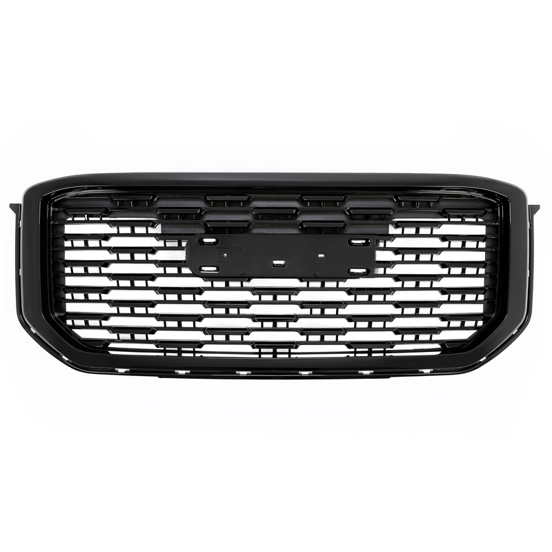 For GMC Yukon Denali Style 2015-2020 22936421 Front Upper Grille Gloss Black ABS gallery