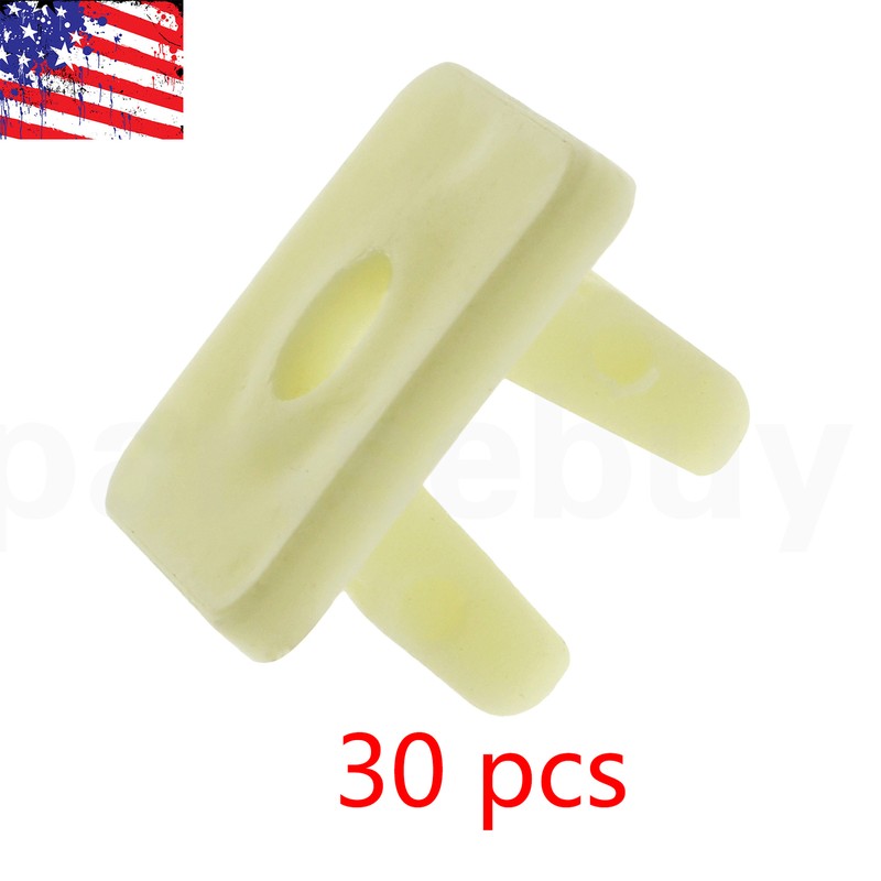 30 Nylon Nut #10 Screw Grommet Clip Fits For Nissan For Toyota For Honda Mazda gallery