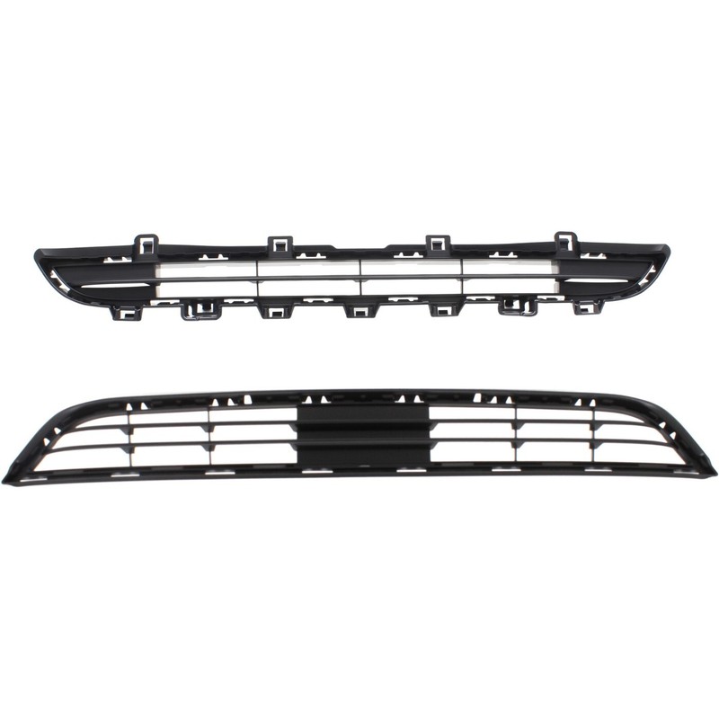 Set of 2 Bumper Face Bar Grilles Front Upper for BMW X3 2015-2017 Pair