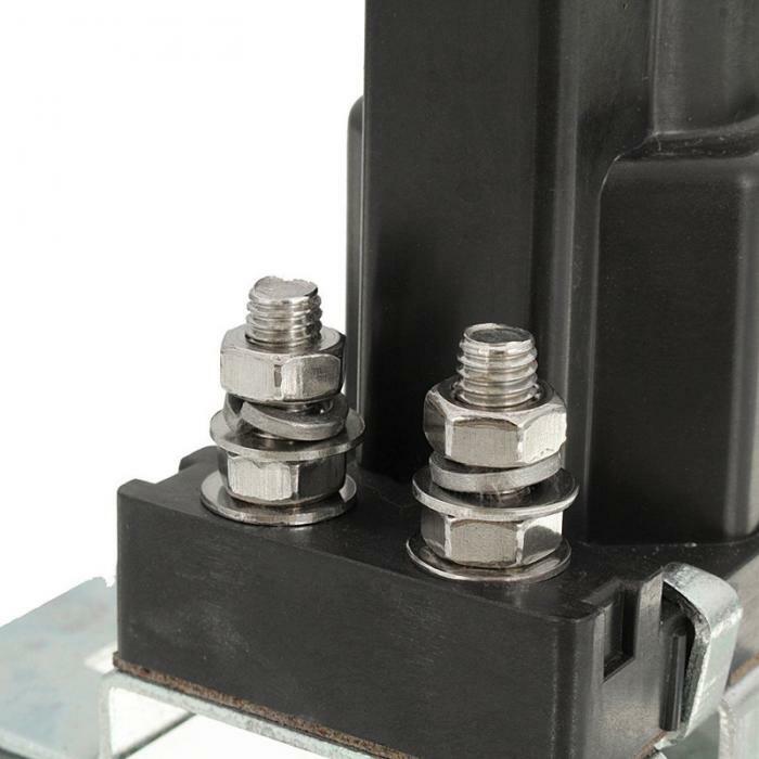 Car Dual Battery Isolator Relay Start On/Off Auto Power Switch 500A AMP 4 Pins gallery