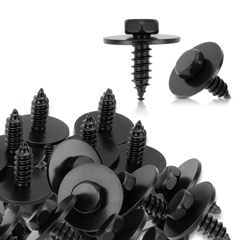 Hex Head Metal Screw Set Of 30 Fender Liner Shield Trim for BMW E46 E60 E90 etc