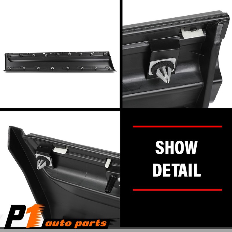Fit For 11-15 Ford Explorer Front Passenger Side Lower Door Molding matte black gallery
