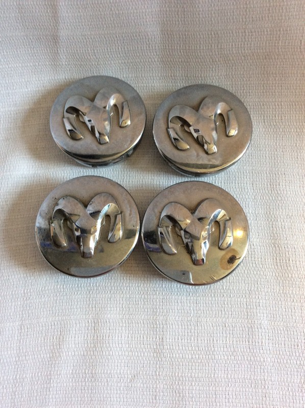 4 pcs. DODGE Ram 1500 2500 Dakota Durango Wheel Center Hub Cap 2 1/2″ CHROME