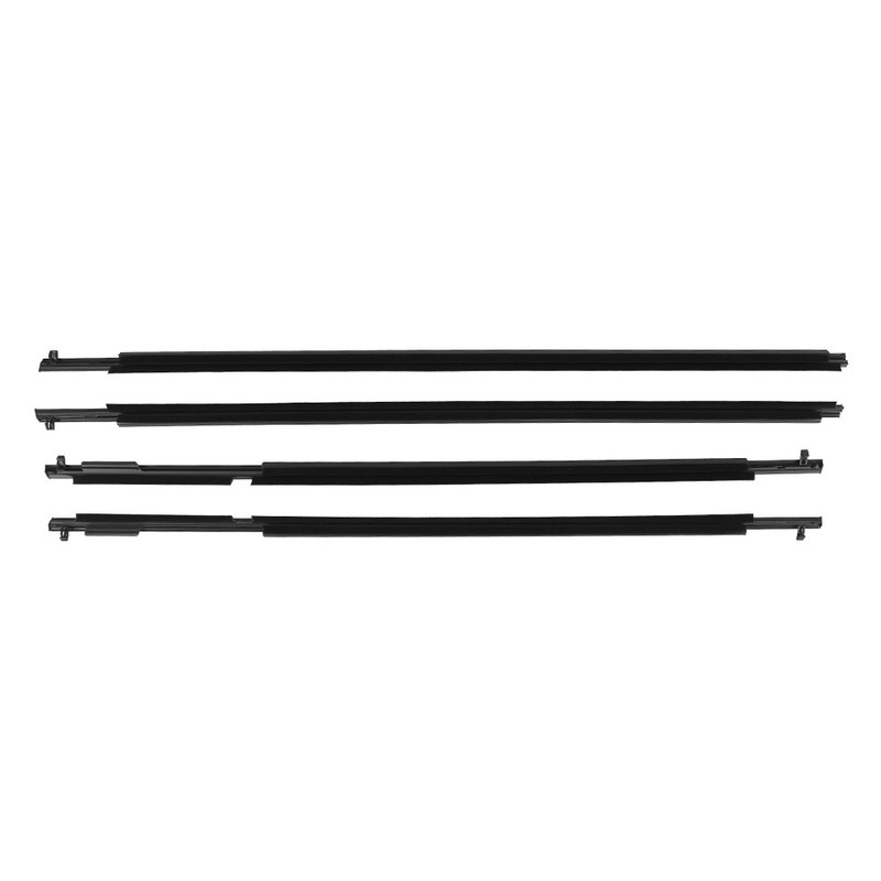 For Toyota 4Runner 2010-2021 Front And Rear Door Window Seal Belt Molding Trim gallery