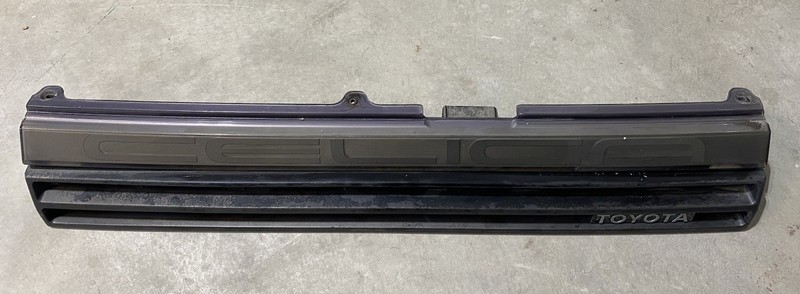 1987-1989 Toyota Celica GT upper grill hood trim T160 ST161 OEM 2 Door Japan 87 gallery