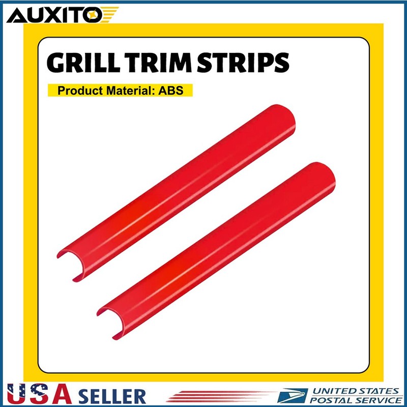 Grill Bar V Brace For BMW F31 F30 1 3 Series Front Grille Trim Strips Cover Red