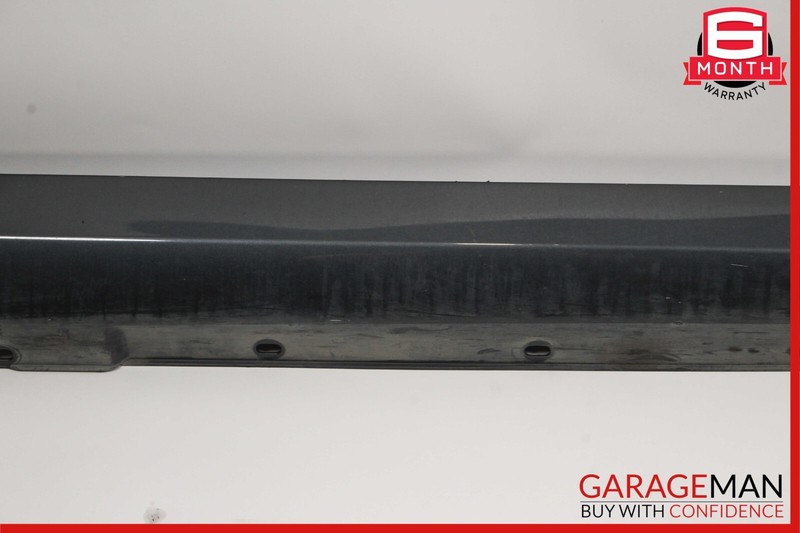 08-14 Mercedes W204 C300 Base Right Rocker Panel Side Skirt Molding Cover Gray gallery