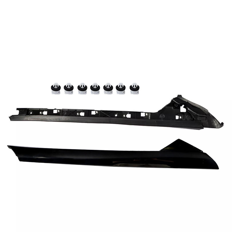 Right Side Windshield A-Pillar Molding INNER OUTER Trim For 11-19 Ford Explorer gallery