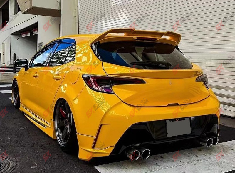 Rear Spoiler Roof Wing Fits For Toyota Corolla Hatchback 19-25 ABS Glossy Black gallery