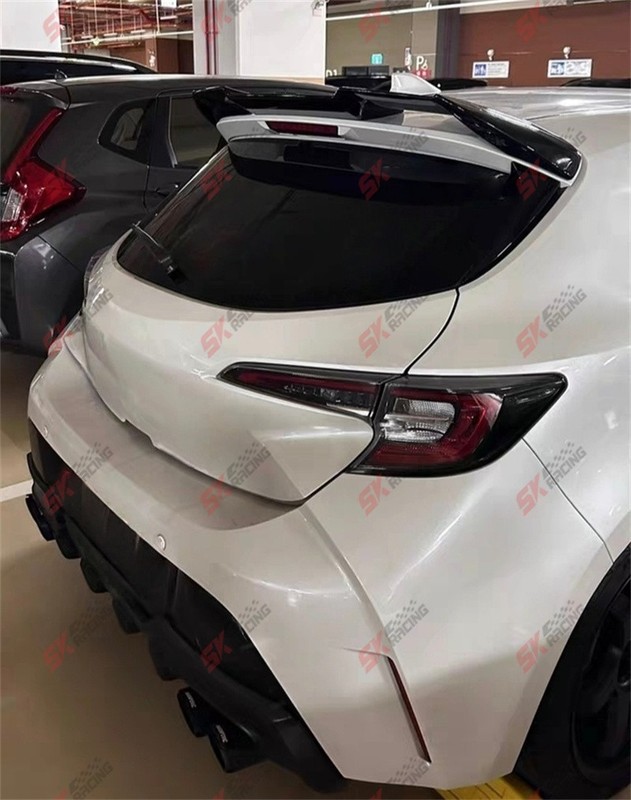 Rear Spoiler Roof Wing Fits For Toyota Corolla Hatchback 19-25 ABS Glossy Black gallery
