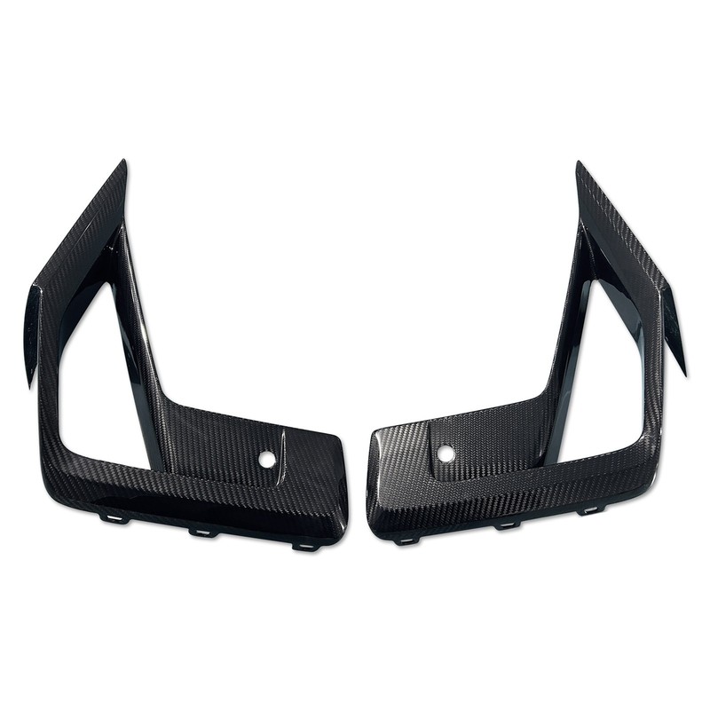 Front Fog Light Lamp Cover Trim For BMW X3M F97 X4M F98 19-23 Real Carbon Fiber gallery