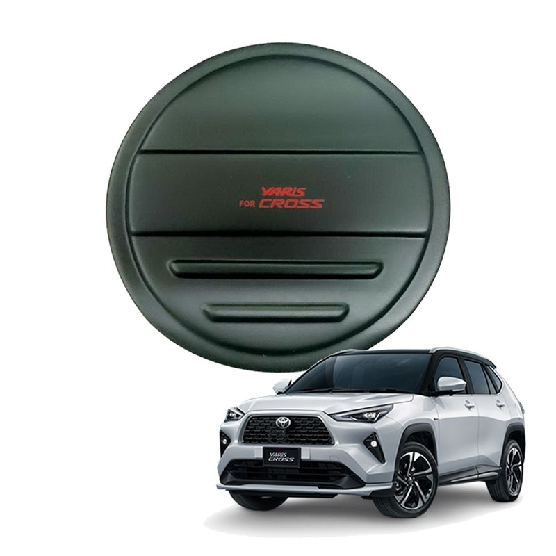Cover Fuel Oil Cap Tank Matte Black Fits Toyota Yaris Cross 5Dr '23 - '25 gallery
