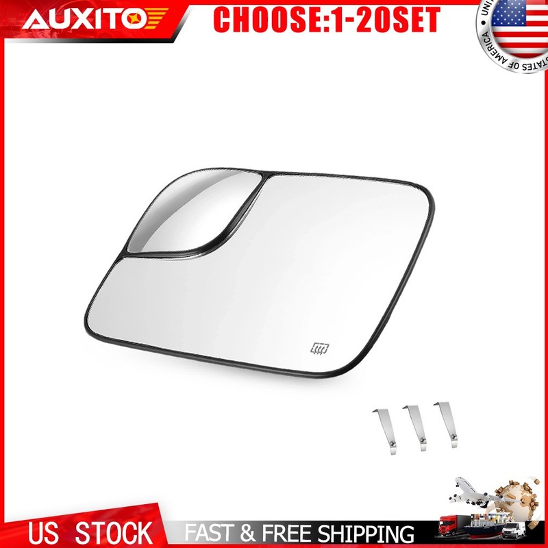 Heated Driver Tow Mirror Glass for Dodge RAM 05-08 1500 /05-09 2500 3500 1-5X