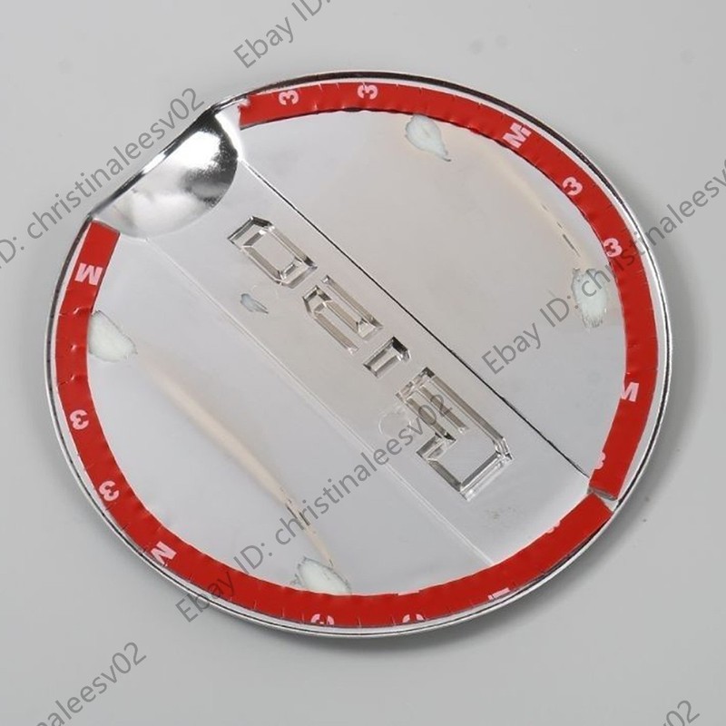 For F150 Gas Tank Cap Fuel Filler Door Cover for 2015-2020 Ford F150 ABS Chrome gallery